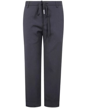 Ann Demeulemeester Slim-Fit Trousers - Blue