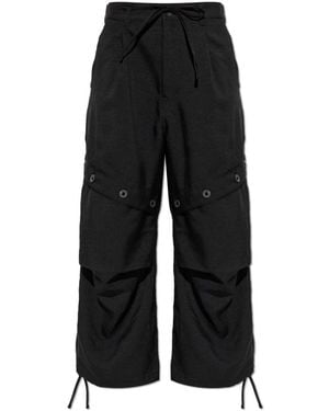 Y-3 Wijde Broek - Zwart