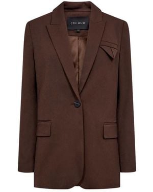 Copenhagen Muse Cmtailor Double-Breasted Blazer - Bruin