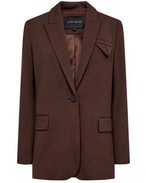 Copenhagen Muse Cmtailor Double-Breasted Blazer - Bruin