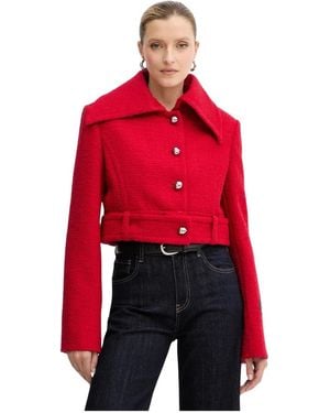 Patou Tweed Jackets - Rojo