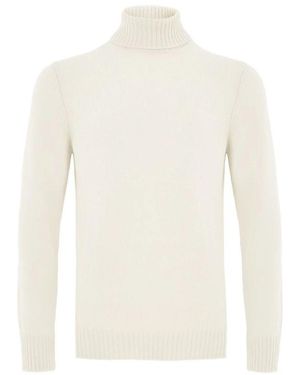 Gran Sasso Turtlenecks - White