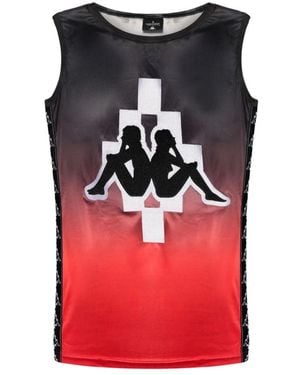 Marcelo Burlon Sleeveless Tops - Red