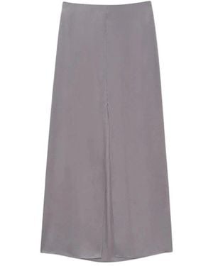 Anine Bing Maxi Skirts - Grey