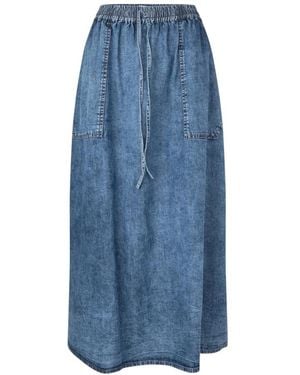 Lolly's Laundry Denim Skirts - Blue
