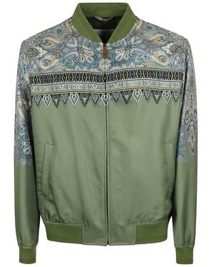 Etro Bomber Jackets - Green