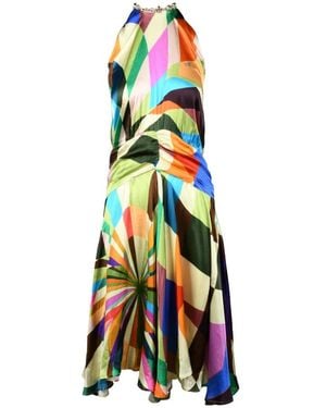 WEILI ZHENG Midi Dresses - Blue