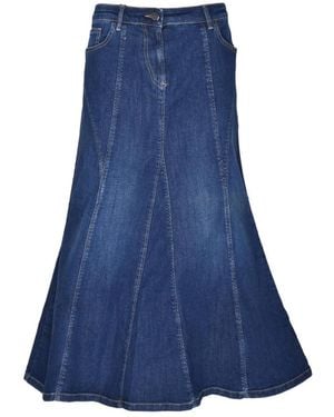 Marina Rinaldi Denim Skirts - Azul