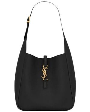 Saint Laurent Tassen ,Zwart ,Leer Le 5 À 7 Schoudertas