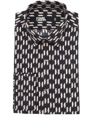KARL LAGERFELD Formal Shirts - Black