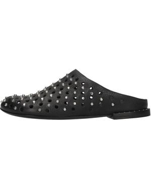 Premiata Schoenen ,Zwart ,Mules