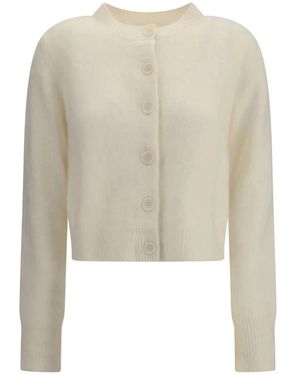 Lisa Yang Kaschmir Azalea Cardigan - Weiß
