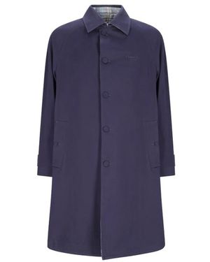 Dior Stilvoller Gewebter Mantel - Blau