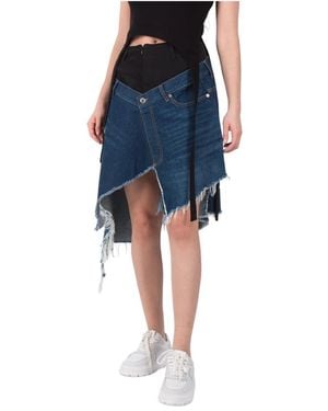 JW Anderson Denim Skirts - Blue