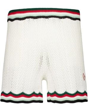CASABLANCA Casual Shorts - Blanco