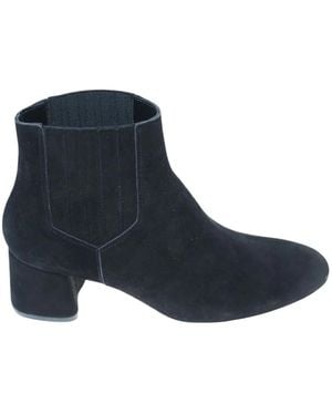Anna F. Heeled Boots - Blue