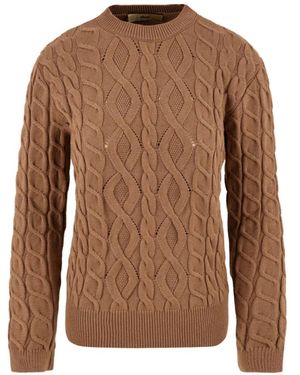 Akep Round-Neck Knitwear - Marrón