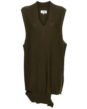 MM6 by Maison Margiela Knitted Dresses - Green