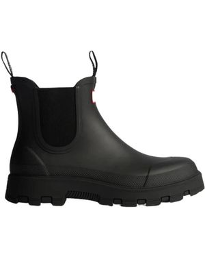 HUNTER Chelsea Boots - Noir