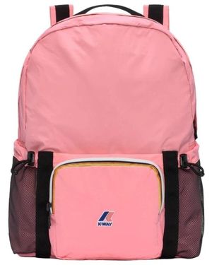 K-Way Backpacks - Pink