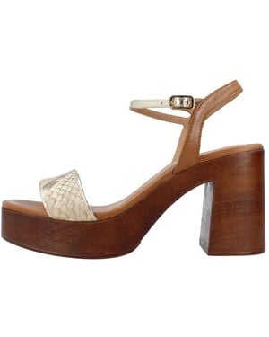 Lodi High Heel Sandals - Marrone