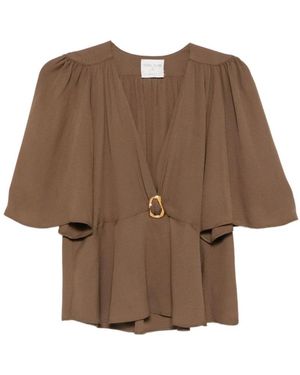 forte_forte Blouses - Brown