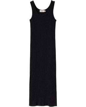 Elvine Ninvie Ripp Kleid - Schwarz