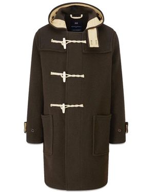 Gloverall Single-Breasted Coats - Negro