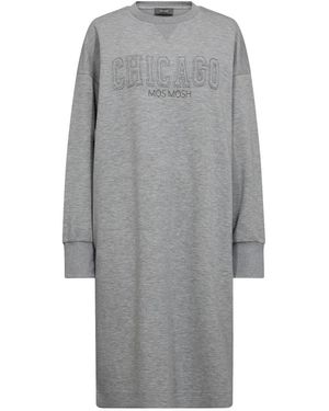 Mos Mosh Midi Dresses - Grey