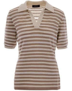 Fabiana Filippi Polo Shirts - Natural