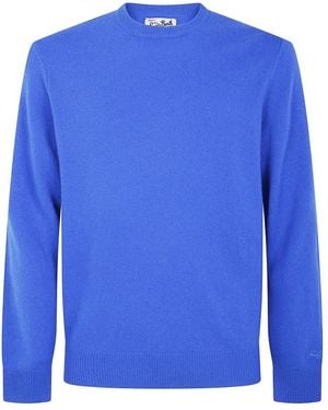 MC2 Saint Barth Round-Neck Strickwaren - Blau