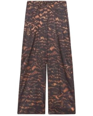 Momoní Broeken ,Bruin ,Denim Aoki Bis Broek