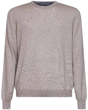 D4.0 Round-Neck Knitwear - Gris