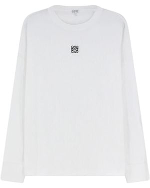 Loewe Long Sleeve Tops - Blanco