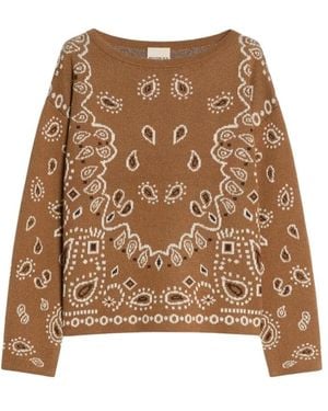 Pennyblack Round-Neck Knitwear - Marrón