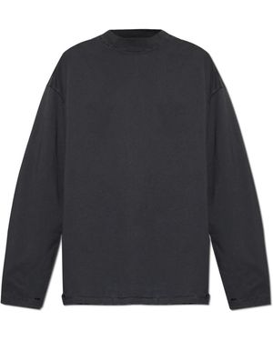 Balenciaga Long Sleeve Tops - Blauw