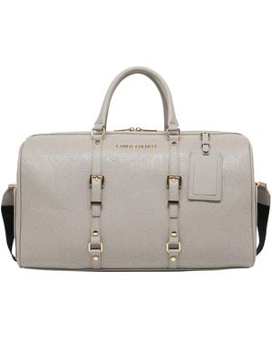 carlo colucci Tassen ,Grijs ,Weekend Bags - Metallic