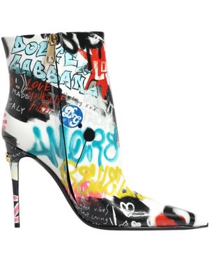 Dolce & Gabbana Heeled Boots - Blue