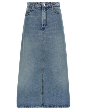 Ami Paris Midi Rok - Blauw