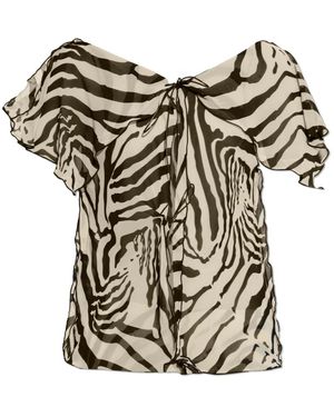 IRO Overhemden ,Polyester Tahice Top - Naturel