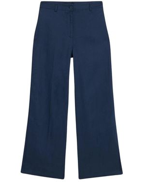 Oltre Wide Trousers - Blu