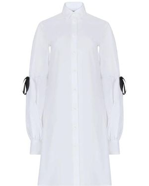 Nina Ricci Shirt Dresses - Bianco