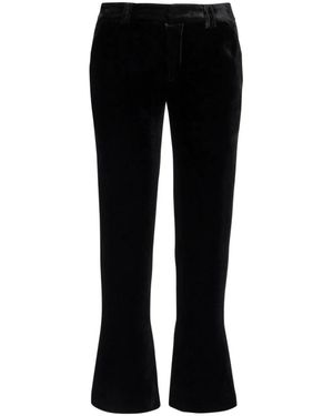 Balmain Cropped Trousers - Black