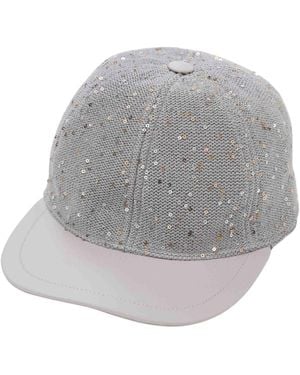 Le Tricot Perugia Hats & Caps - Grey