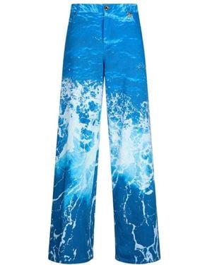 Roberto Cavalli Jeans ,Blauw ,Straight Jeans