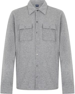 Fedeli Casual Shirts - Grey