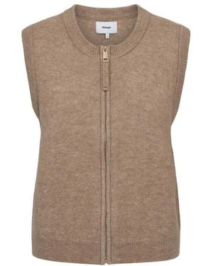 Numph Vests - Marron