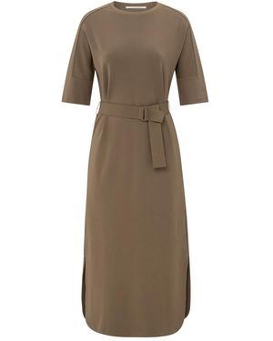 Yaya Midi Dresses - Neutro