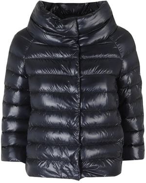 Herno Jassen ,Blauw ,Down Jassen - Zwart