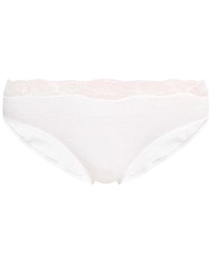 Hanro Lace Delight Midi Slip - Wit